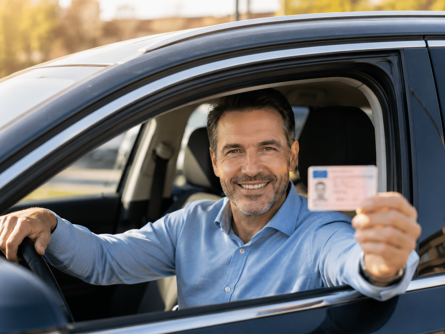 EU Führerschein ohne MPU: freie Straße durch die ungarische Landschaft als Symbol für einen mobilen Neuanfang